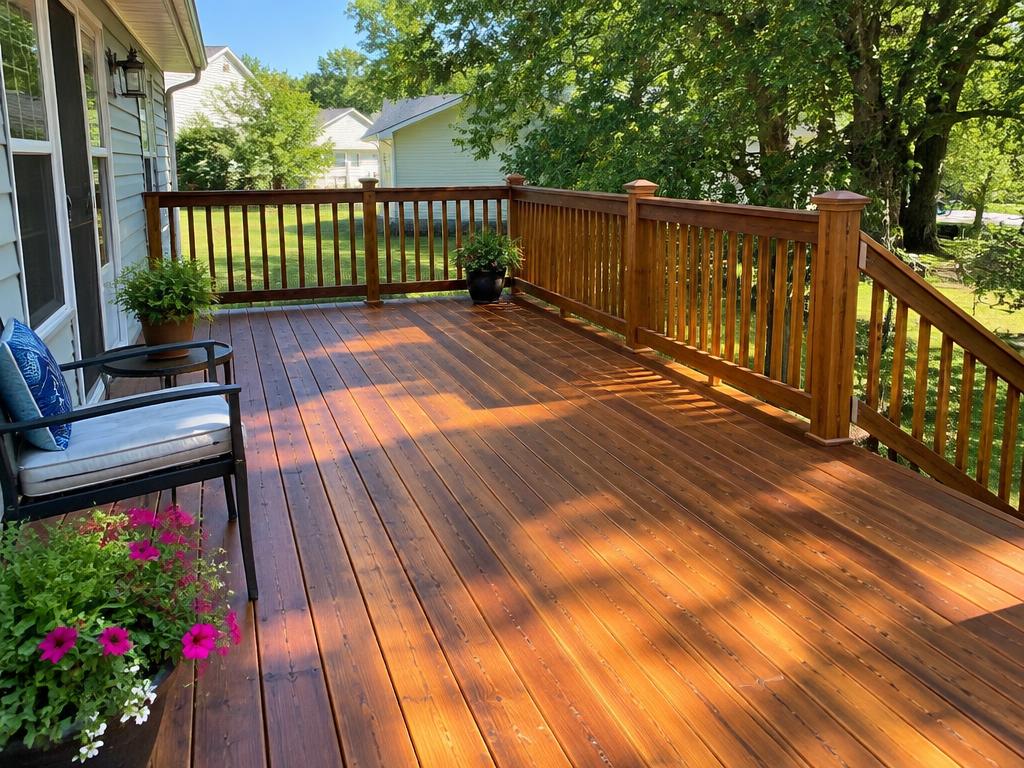 Deck Staining